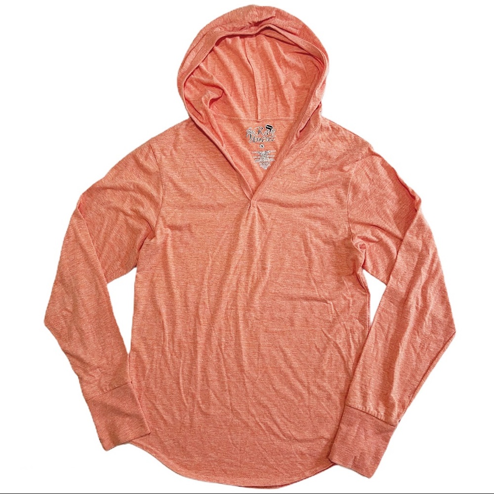 3/$20 The Raw Uncut Hooded Pullover Long Sleeve
